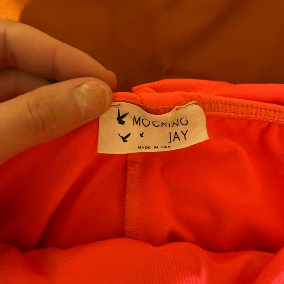 Pink Ruched Tube Top - Picture 2 of 3